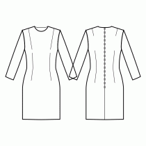 ドレスの基本的な縫製パターンPDF