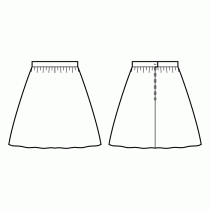 Patrón de costura de la base de pantalones PDF