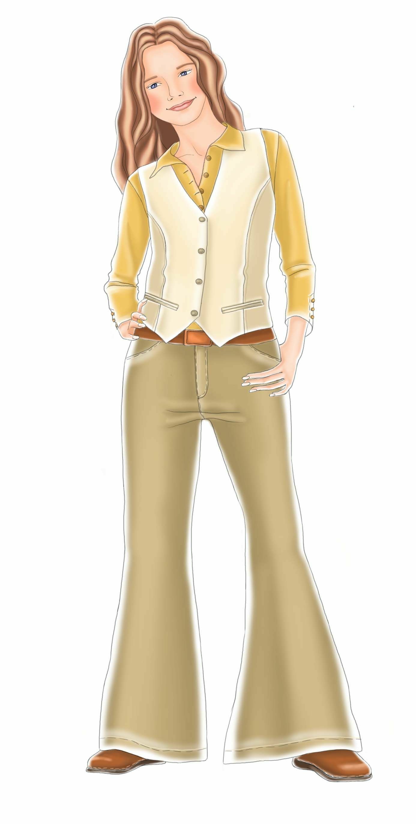 7049 チョッキ - 縫い手