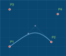 shape (point1,point2,angle1,angle2,length)