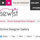 Using the Gallery of sewing pattern designs