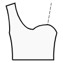 Kleid Schnittmuster - Herzförmige Oberkante + 1-Schulter U-Boot-Ausschnitt