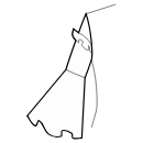 Robe Patrons de couture - Manche avec volant et rouche