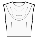 ドレス 縫製パターン - カウルヨーク