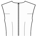 Блузка Выкройки для шитья - Вытачки спинки в пройму и талиевая