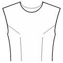 Kleid Schnittmuster - Abnäher am Armloch und an der Taille