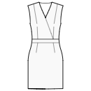 Dress Sewing Patterns - Dress with waistband