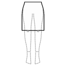 Skirt Sewing Patterns - Knee length