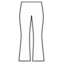 Jumpsuits Sewing Patterns - Flared pants