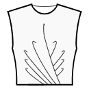 Блузка Выкройки для шитья - Складки с запАхом