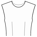 Блузка Выкройки для шитья - Все вытачки полочки переведены в талиевую