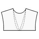 Платье для куклы Выкройки для шитья - Change back neckline