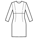 Kleid Schnittmuster - Kleid mit Empire-Taille