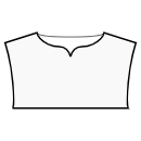Блузка Выкройки для шитья - Стандартная горловина сердечком