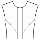 Dress Sewing Patterns - Sewist ♥ front: center inset, princess seams