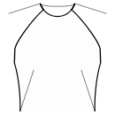 Top Sewing Patterns - All darts transferred to waist side
