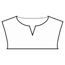 Dress Sewing Patterns - Slot neckline
