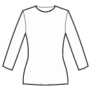 Блузка Выкройки для шитья - Длина ниже линии бедер