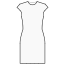 Платье Выкройки для шитья - Без застежки на полочке
