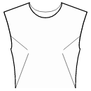 Vestido Patrones de costura - Pinzas delanteras: sisa / costado del talle