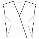 Dress Sewing Patterns - Front armhole and side waist darts