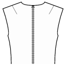 Dress Sewing Patterns - Back dart options