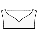 Vestido Patrones de costura - Escote corazón profundo