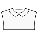 Блузка Выкройки для шитья - Отложной воротник с круглыми концами