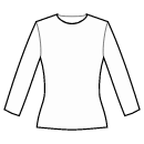 Блузка Выкройки для шитья - Без застежки на полочке
