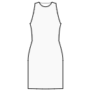Платье Выкройки для шитья - Американская горловина