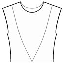 Top Sewing Patterns - Princess front seam: shoulder to waist center