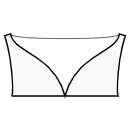 Top Sewing Patterns - Plunging heart bateau neckline
