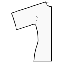 Блузка Выкройки для шитья - Прямые цельнокроеные рукава до локтя