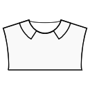 ドレス 縫製パターン - 1/2ピーターパンカラー