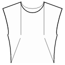 Top Sewing Patterns - Front neck top and waist side darts