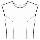 Vestito Cartamodelli - Cucitura principessa: giromanica - vita