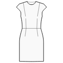 Vestito Cartamodelli - Abito con cucitura in vita