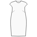 ドレス 縫製パターン - コクーンドレス