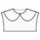 Блузка Выкройки для шитья - Круглый отложной воротник