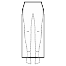 ドレス 縫製パターン - 床の長さ