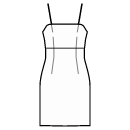 Dress Sewing Patterns - High waist dress