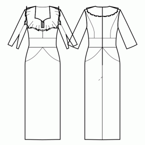 Maglia-top-vestito CARTAMODELLO PDF donna da taglia xs a 4xl