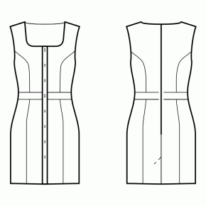 Design 2840431 Donna Abbigliamento Vestito Cartamodello Sewist