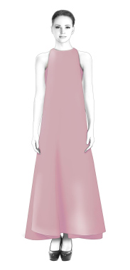 S4023 Flared Dress