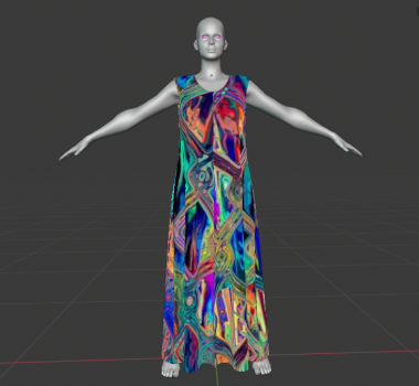 S4056 Boho Dress