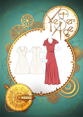 Y1920011 Late 1920S Dress