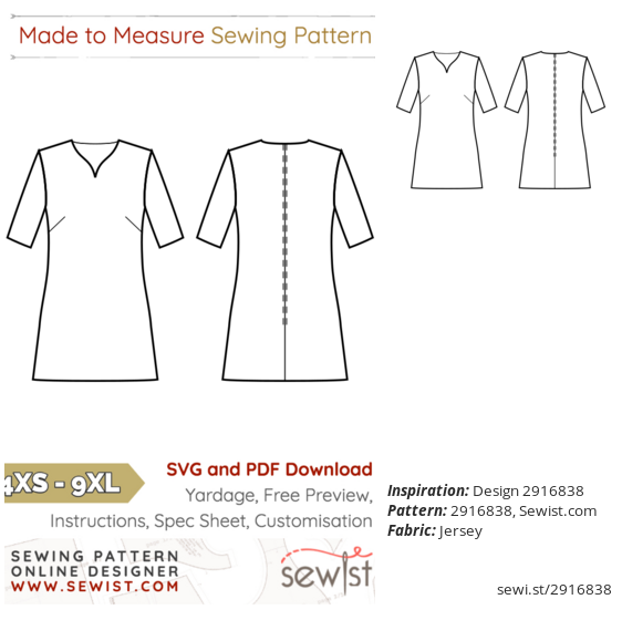 Design 2916838 Women Clothing Dress Sewing Pattern Sewist