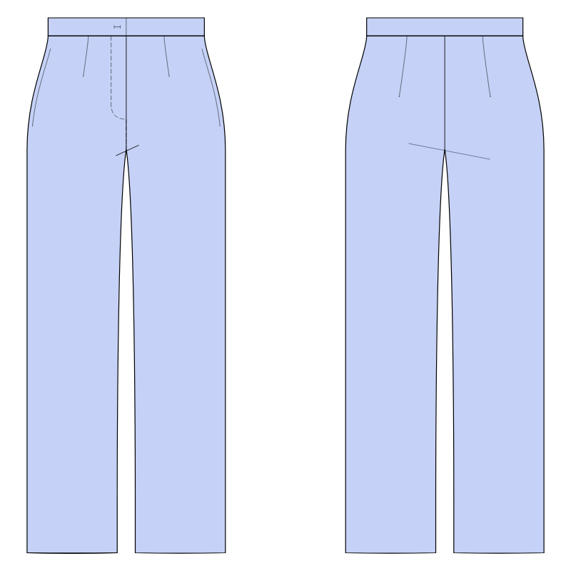 The Basquiat Trousers - Free Menswear Sewing Pattern