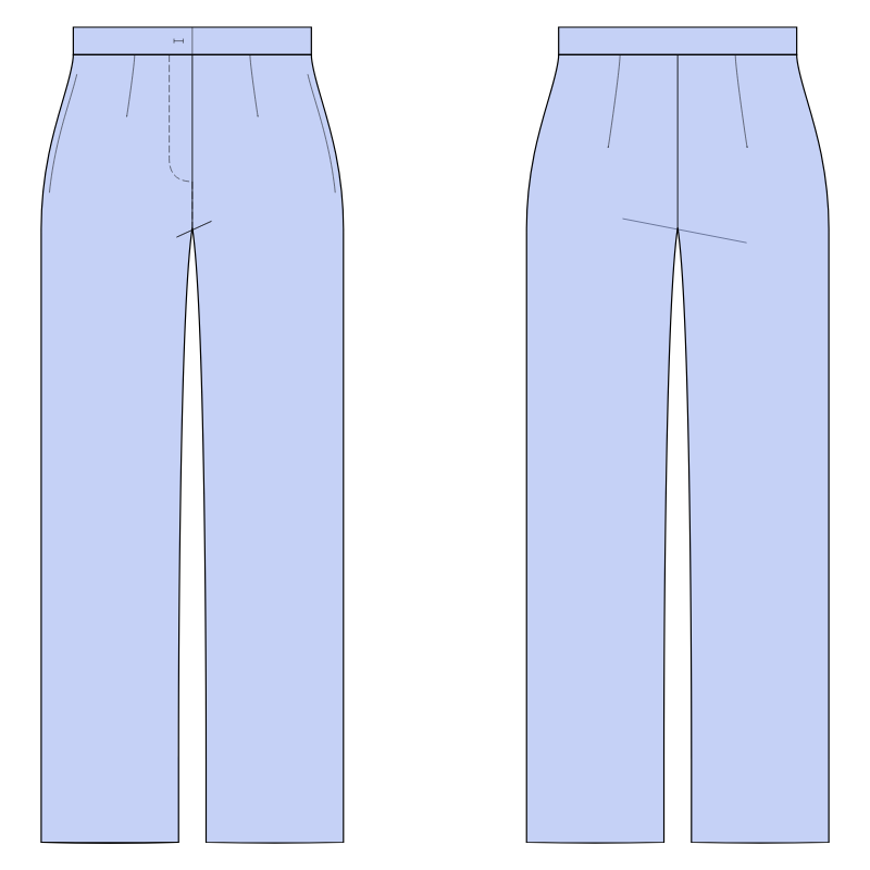 【PDF】straight pants Low-Rise Straight Leg Pants
