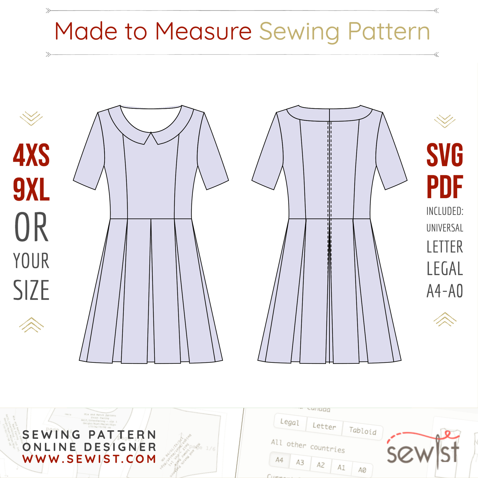 Get a FREE sewing pattern to test the system - Sewist CAD Manual